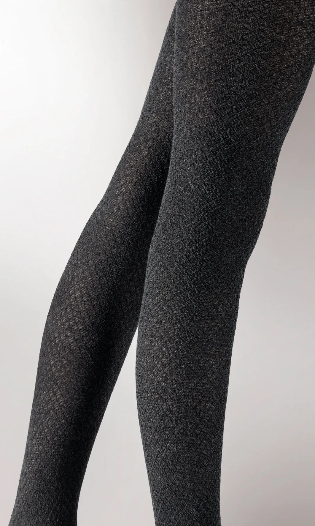 Pretty Polly Small Diamond Knitted Opaque Tights