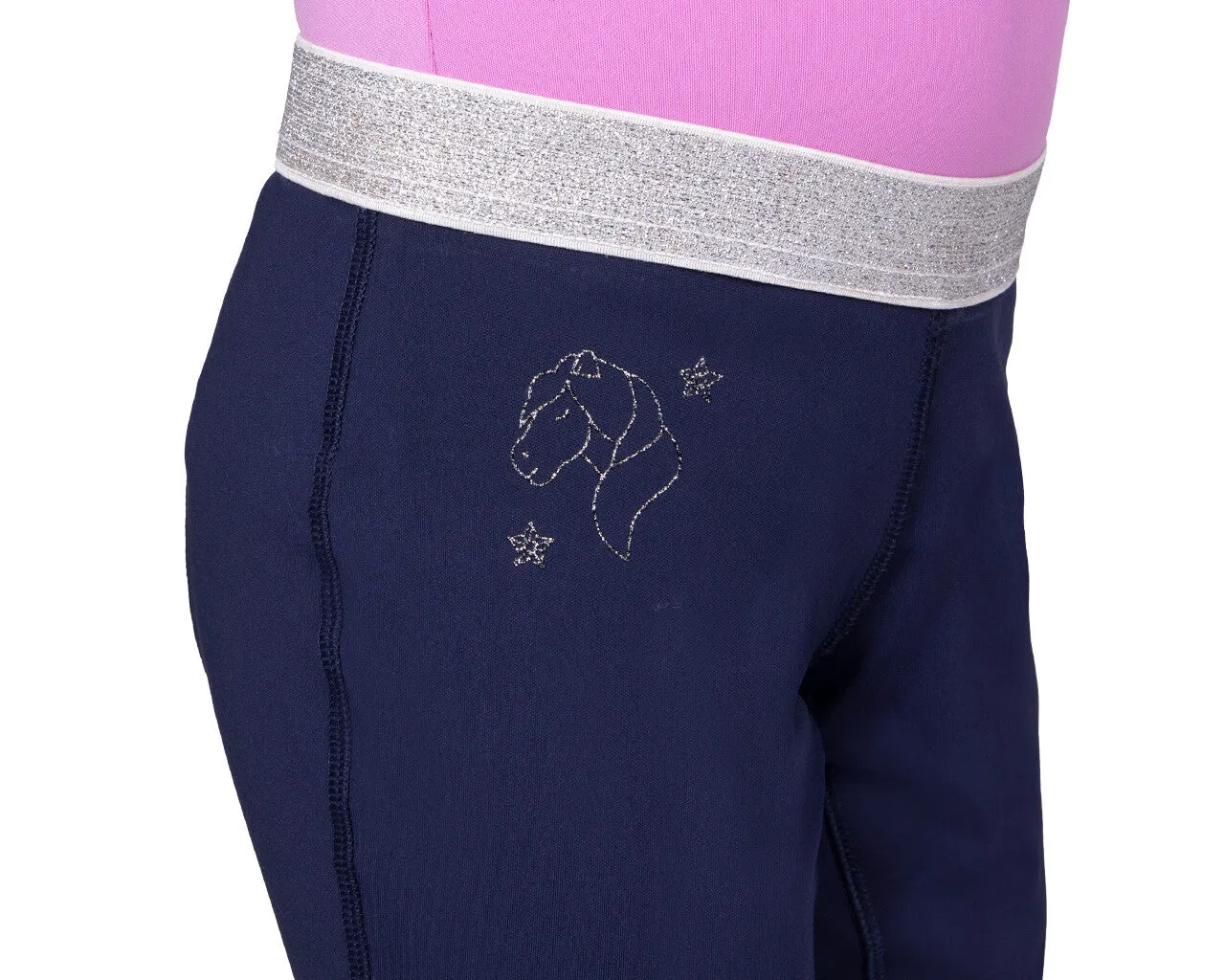 QHP Riding Tights Gwen Junior Full Grip