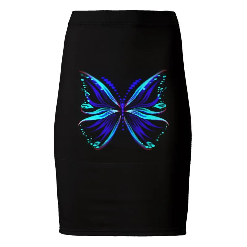 "Flutter" Custom Pencil Skirt