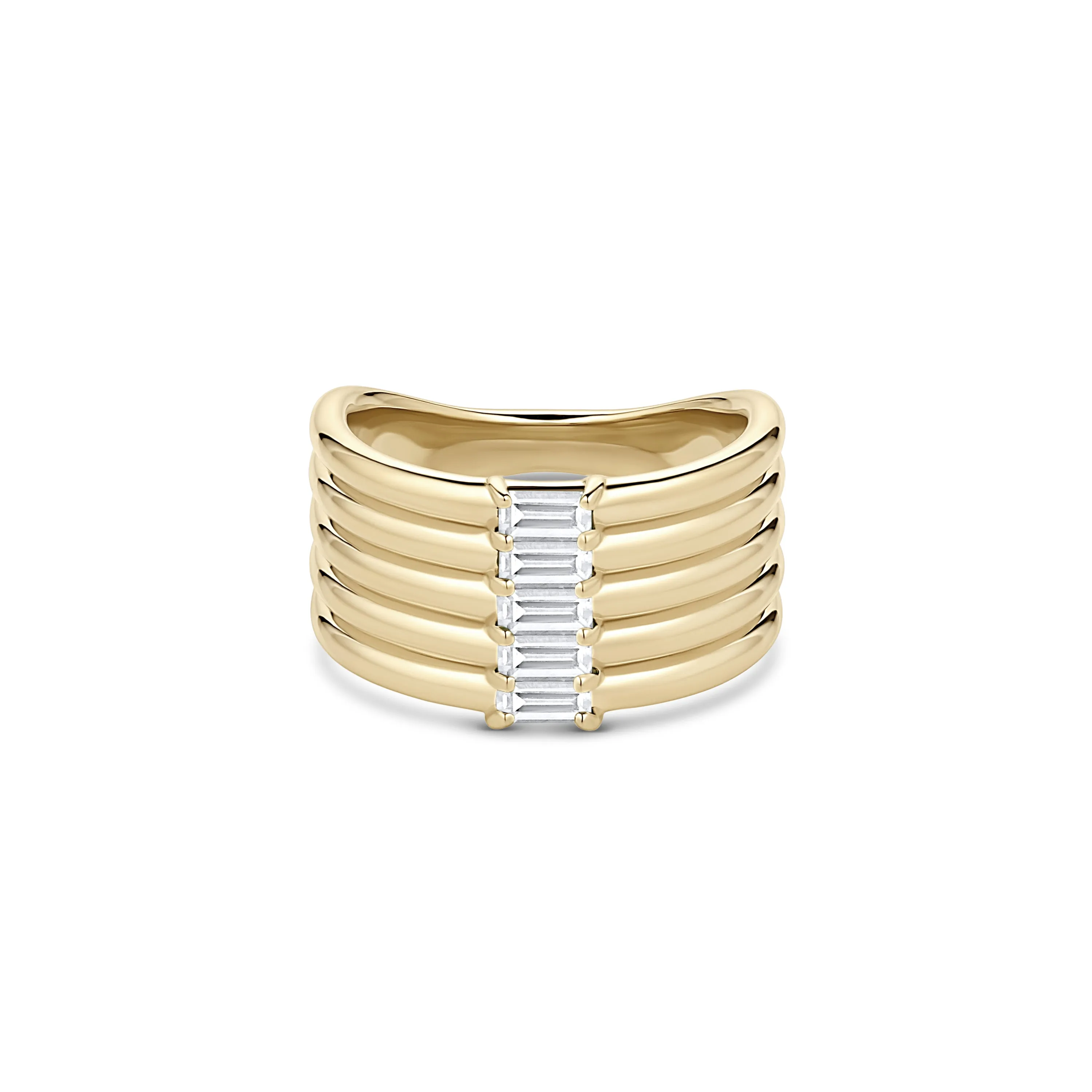 Revival Diamond Stack Ring