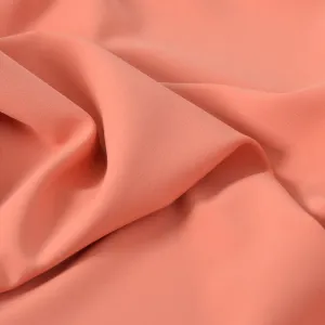 Salmon Double Weave Stretch Fabric 2183