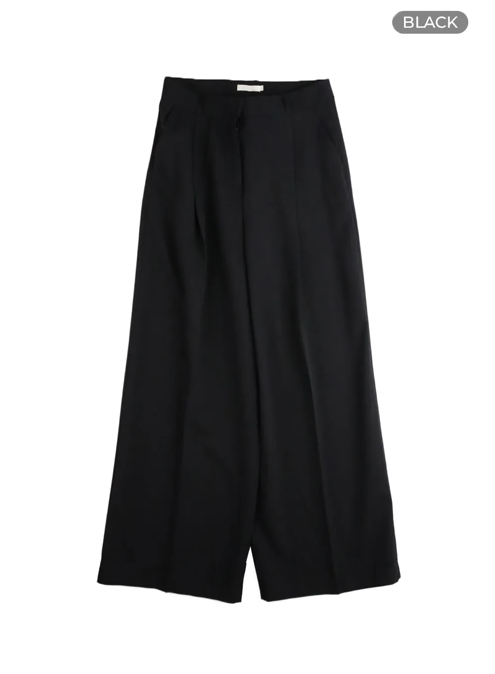 Simple Wide Trousers IM414