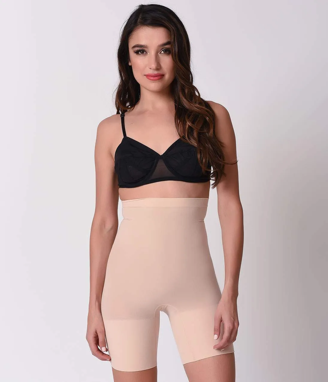 Spanx Nude Higher Power High Waist Shaper Shorts