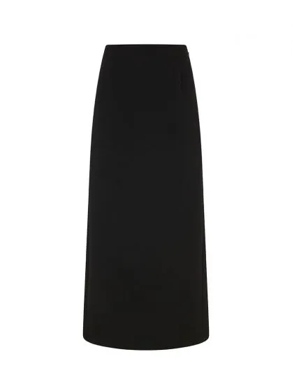 Tailored Techno Cady Stretch Skirt