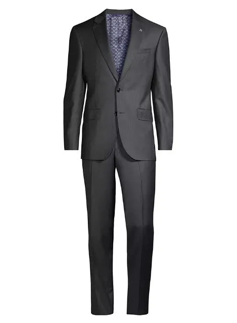 Ted Baker Jay Wool Sharkskin Suit