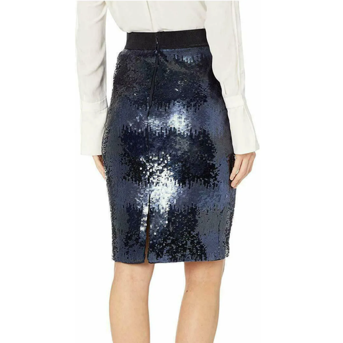 VINCE CAMUTO Ombre Sequin Pencil Skirt