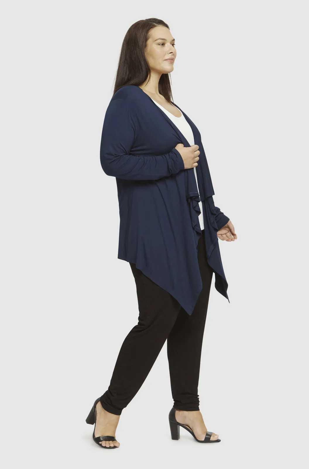 Waterfall Cardigan - Navy