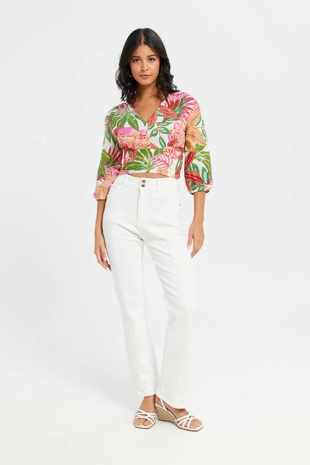 Woman Assorted Printed Blouse