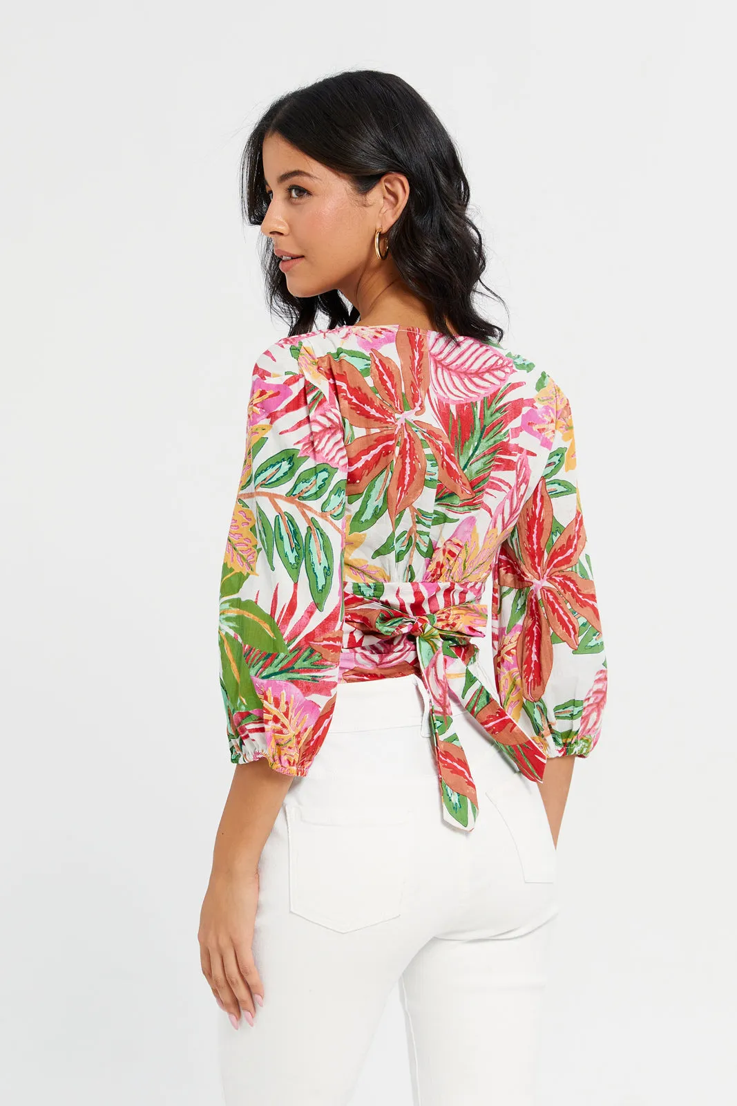 Woman Assorted Printed Blouse